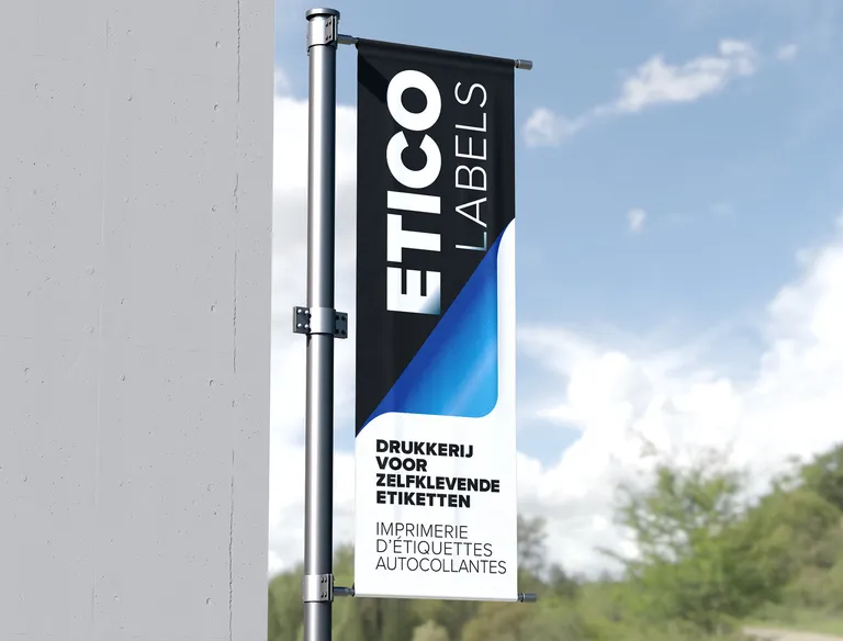 Etico Labels Bache Vlag