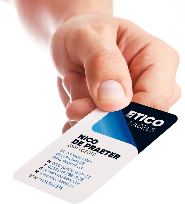 Etico Labels Namecard