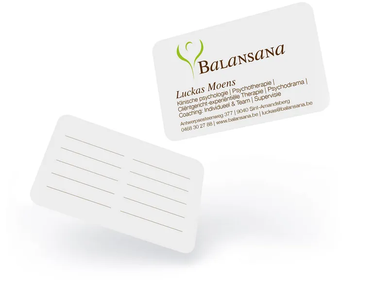 Balansana Naamkaartjes